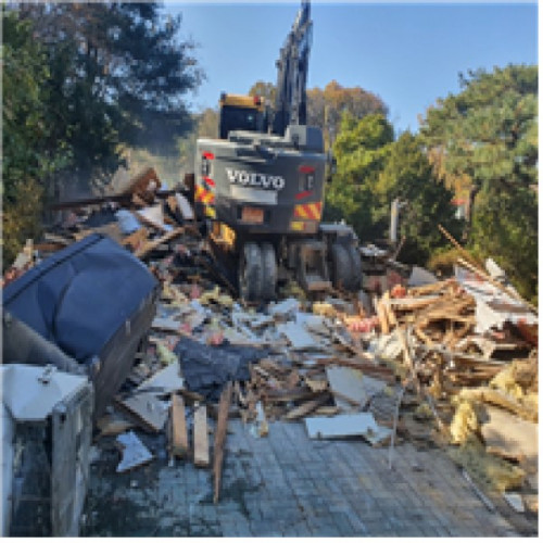 김포시 호양정 건물철거 및 폐기물 처리(1)