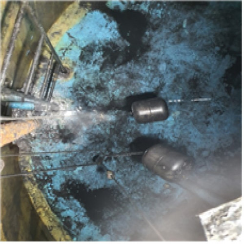 김포 신라빌딩 물탱크 및 멤브레인 세척작업(2)